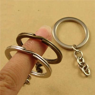 China Wholesale Vintage A3332 Retro Metal Bronze Key Chain 2 Color DIY Keychain for sale