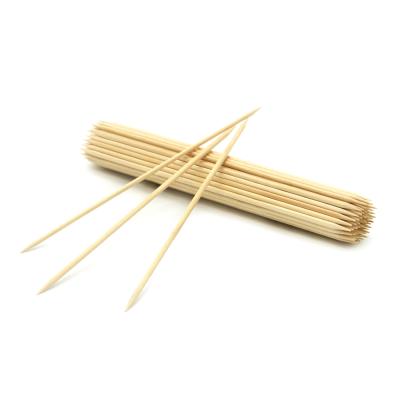 China Baking / Baking / Specialty Stores Color Shape Wooden Round Barbecue Bars And Long Sharp Wooden Sticks for sale