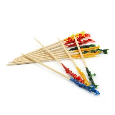 China Restaurant Or Party Souvenir Shops Birch Wood Accepted Customer's Logo Wooden Cocktail Toothpick for sale