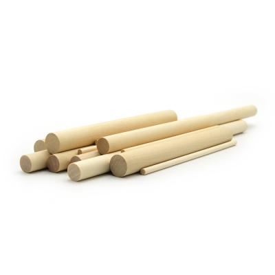 China High Quality Viable Wooden Round Wooden Finger Stick Finger Rod for sale