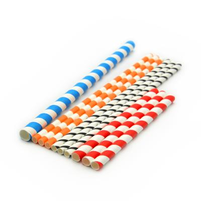 China Minimalist 6mm 8mm Straw Colorful 10mm Biodegradable Paper Drinking Decorative Straw for sale