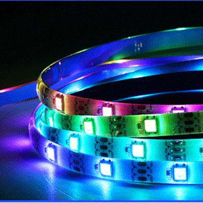 China Warehouse Wholesale Smart Cheap RGB Led Strip Lights Sensor Infrared Light Smart Light Strip for sale