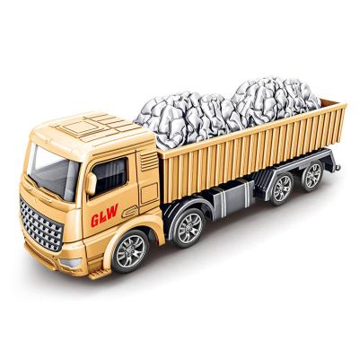 China Safety Factory Alloy Die Cast Toy Clay Model Truck, Tanker, Truck Model. for sale