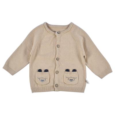 China Breathable High Quality Warm Sweater Cotton Toddler Long Sleeve Babies Knit Child Cardigan For Boys for sale