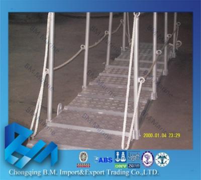 China Springboard Boat Nautical Boat Shore Telescopic Gangway for sale