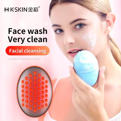 China New Lameila Beauty Tool Manual Face Wash Cleansing Brush C0362 Facial Pink Sale Soft Silicone Blue Set OEM Pcs Color Master Package KD308X for sale