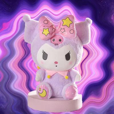 China Sanrio Plush Toy Kawaii My Melody Plush Toy Cute Kuromi Muppets Eco-friendly Material Custom Plush Establish Long-term Cooperation for sale