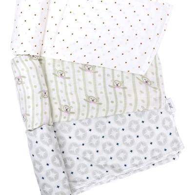 China Hot Sale Anti-pilling Organic Cotton Wrap Baby Muslins Blanket Wrap for sale