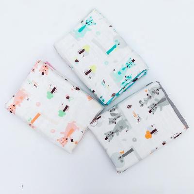 China 2020 Newborn Baby Muslin Blanket Anti-pilling Wrap Blanket Wrap for sale