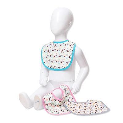 China Customized Designs Durable Using Low Price Infants Baby Muslin Sublimation Bib for sale