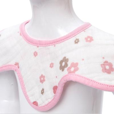 China BPA Free Organic Cotton Muslin Disposable Baby Bib for sale