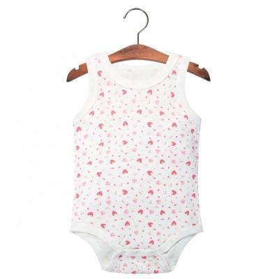 China Customized Designs New Product Cotton Onesie Baby Organic Plain for sale