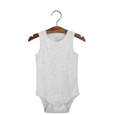 China Customized Latest Designs Organic Rompers 100% Cotton Baby Footie Onesie for sale