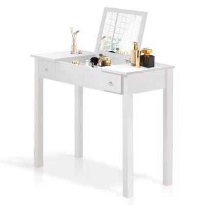 China European style foldable universal noble dressing table made of solid wood for sale