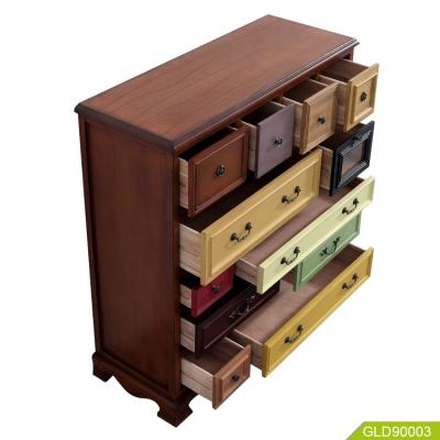 China Multi-layer Drawer PANEL Drawer Storage Cabinet Wardrobe Storage Cabinet Children's Toy Storage Box Chest for sale