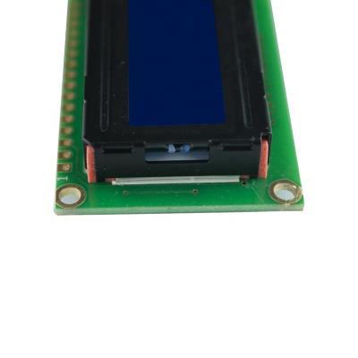 China Blue 80.0*36.0*13.2mm Mono LCD Module Characters 16X2 5V1602 Lcd Display Module 1602 for sale