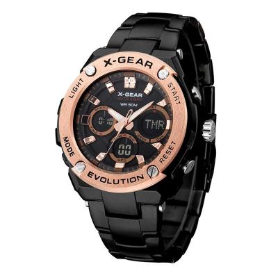 China X-GEAR Alarm Hot Sales Brand Digital Wrist Watch Mens Chronograph Luxury Sport for sale