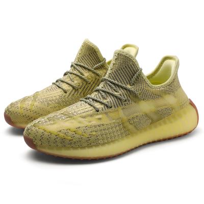 China CUSHIONING High Quality Luminous Yeezy Shoes 350 Men's Casual Style Walking Shoes Yeezy Men's Running Shoes v2 for sale