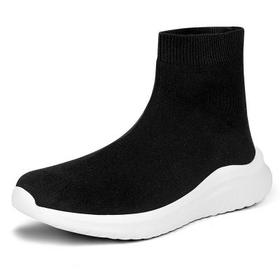 China CUSHIONING 2021 winter unisex high top customs shoes men's casual shoes man sports sneaker style socks walking shoes for sale