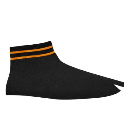 China Custom LOGO Shoe Upper Socks Cotton Fabric Breathable Sports Polyester OEM ODM Running Shoe Nylon Flight Knitted Shoe Upper for sale