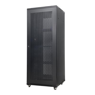 China SPCC cold rolled steel Finen good quality 42u 600x800 width 800mm server rack network cabinet for sale