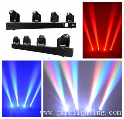 Китай Свет луча СИД 4Heads RGBW DMX512 10W Moving головной для головок СИД 4 ночных клубов двигая головной луч освещает продается