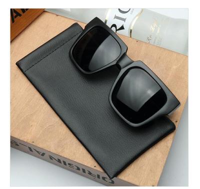 China Raincoat ; anti-pollution best-selling PU eye anti-pollution glass bags glasses bag pouch for sale for sale