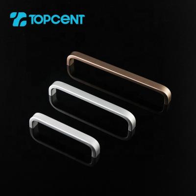 China Topcent Modern Hot Sale Furniture Wardrobe Cabinet Door Handle Aluminum Alloy Pull Handles for sale