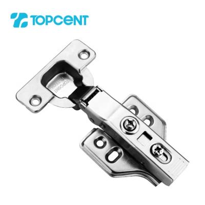 China Topcent CH.3369 Modern Clip On Soft Narrow 2d Buffer Furniture Door Hinge Adjustable for sale