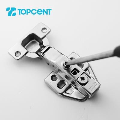 China Modern Topcent One Way Clip On Hydraulic Hinge Kitchen Cabinet Soft Close Hinges for sale