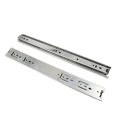 China Modern Wholesale Furniture Drawer Slide Hardware Telescopic Ball Bearing Telescopic Drawer Slide for sale