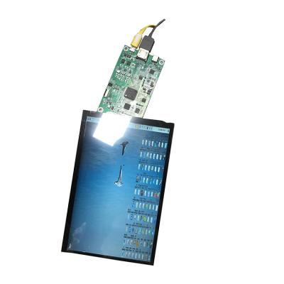 China OEM 8 inch sunlight readable IPS tft lcd 1200x1920 resolution 1000nits brightness mipi interface with touch for areospace 8 inch for sale