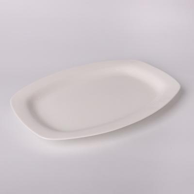 China Sustainable High Quality Ceramic 12 Inch Square Splint Dish Set Nordic Dinnerware Dinnerware Dishes for sale