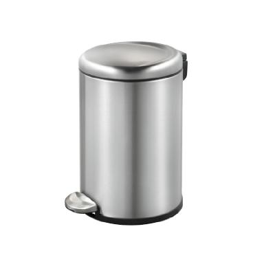 China Factory direct wholesale viable square trash can stainless steel kitchen living room quiet trash can for sale