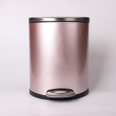 China Stainless Steel 7 Days Delivery Soft Narrow Intelligent Sensor Bin Portable Trash Can Containers For Garbage for sale