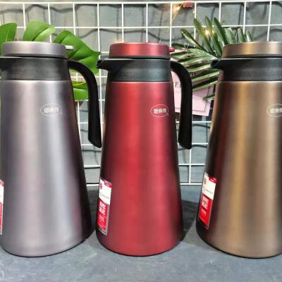 China Custom 2.2L 24H PORTABLE home stainless steel vacuum thermos heat preservation pot heat insulation kettleHot sale products for sale