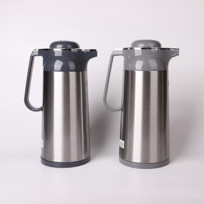 China Viable Adopt Squeeze Design One Head Press Switch Vacuum Insulation Layer Jug Thermoses Keep Kettle Hot For Kitchen for sale