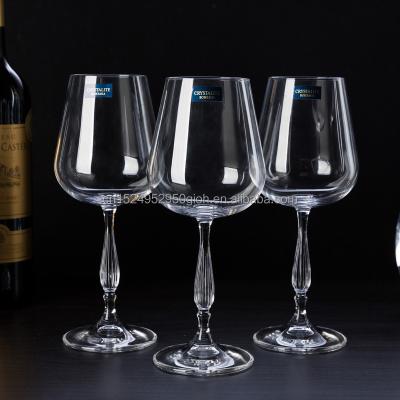 China French Crystal New Czech Crystal Glass Red Wine Cup Party Wine Cup Banquet Goblet Goblet French Wine Cup for sale