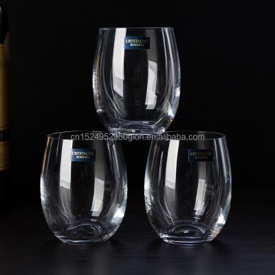 China New Classic/Postmodern Water Glass Tumblers for Drinking Juice Cup Engraved Transparent Whiskey Glass for Restaurant Glassware Made in Czech Republic for sale