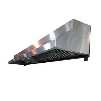 China Chinese style commercial stainless steel kitchen hood for restaurant / hotel for sale