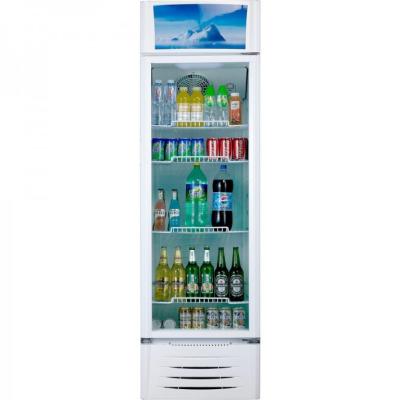 China Single-temperature Wholesale Supermarket Display Cabinet Vertical Glass Door Beverage Display Cabinet Refrigerator for sale