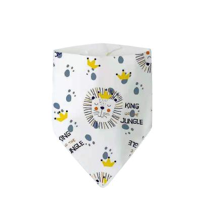 China Factory Direct Sales Cotton Baby Saliva Towel Cartoon Towel Soft Breathable Baby Bib Cute Skin-friendly Washable Baby Bib for sale