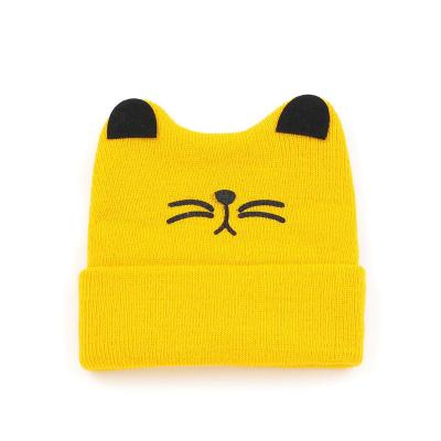 China Imitate Baby Winter Hat Factory Direct Sales Warm Cartoon Knitted Hat Children Animal Outdoor Windproof Hat for sale