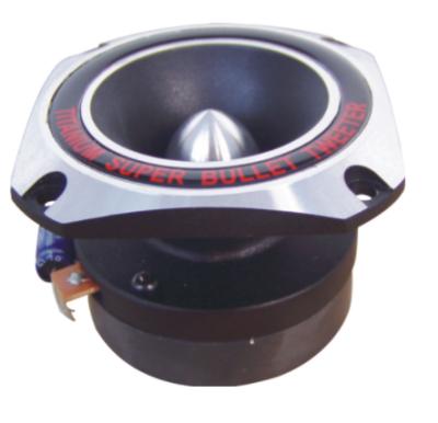 China Die Cast Aluminum Titanium Super Bullet Aluminum Tweeter for sale