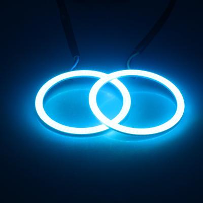 China Interior Atmosphere 12V 24V COB Angel Eye Halo Ring Light Led Light For Car 80MM 90MM 100MM for sale