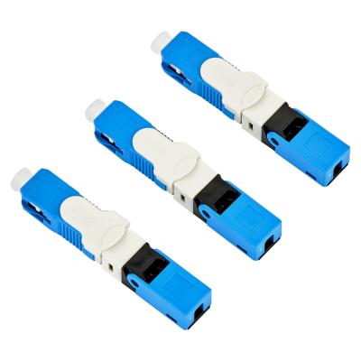 China SC UPC Type Optical Quick Assembly Connector For FTTH for sale