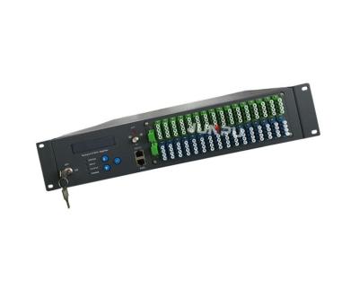 Κίνα Junpu Catv Gpon 64 Wdm Edfa 1550nm λιμένων οπτικός ενισχυτής 18dbm με τον έλεγχο Ιστού προς πώληση