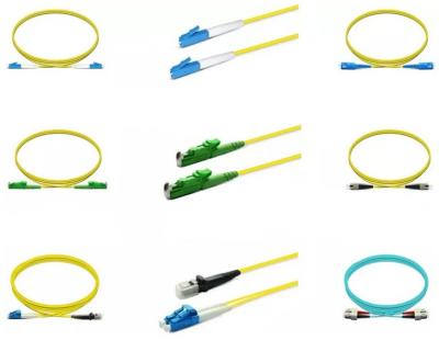 China Singlemode Fiber Optic Patch Cord , Optic Patch Cord Sc Lc G657a2 2 Meters for sale