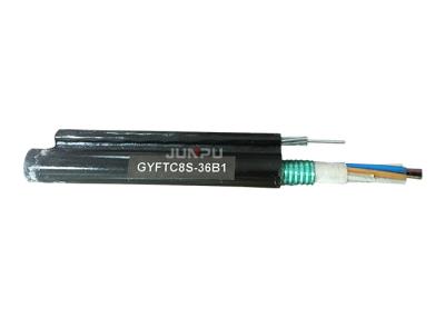 China GYTC8S SM 24 Core Single Mode Fiber Optic Cable Outdoor Self - Supporting for sale