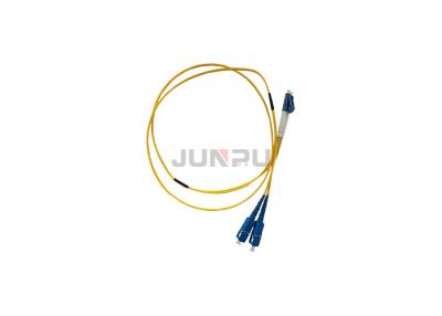 China SC To LC Duplex Fiber Optic Patch Cord Single Mode For Custom Length for sale